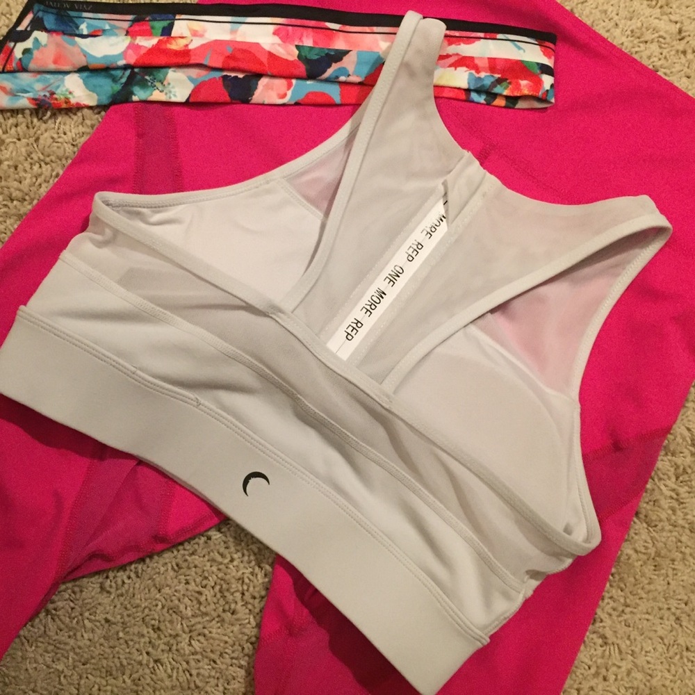 White All Star Bra